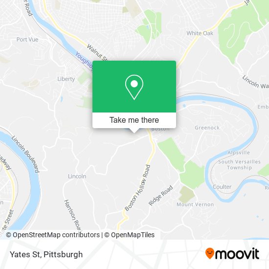 Yates St map
