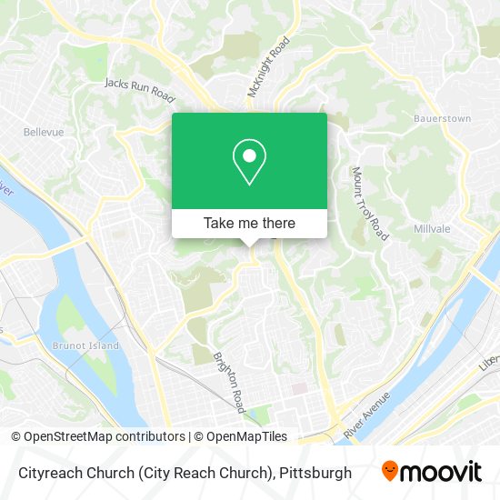 Cityreach Church (City Reach Church) map