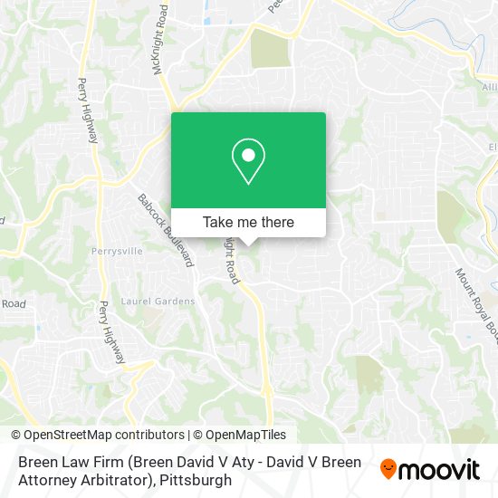 Breen Law Firm (Breen David V Aty - David V Breen Attorney Arbitrator) map