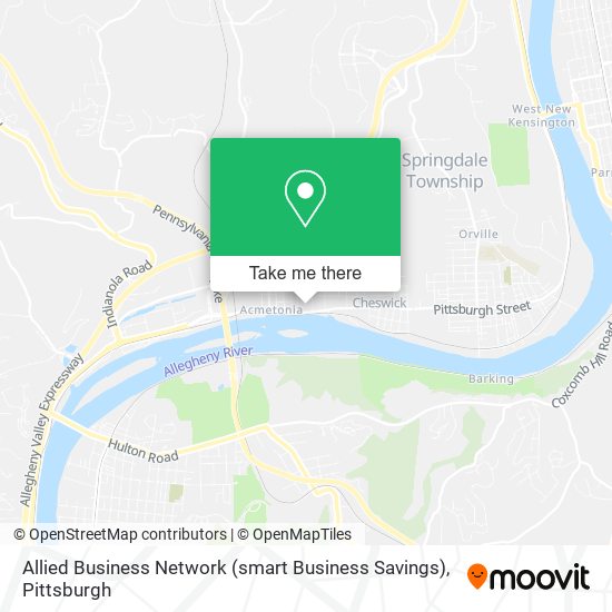 Allied Business Network (smart Business Savings) map
