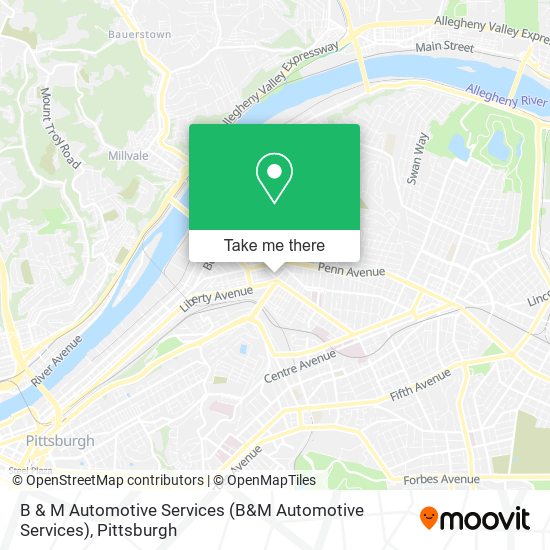 Mapa de B & M Automotive Services