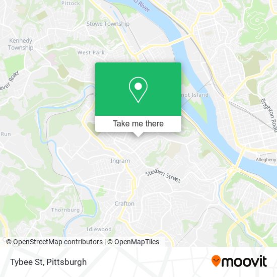 Mapa de Tybee St