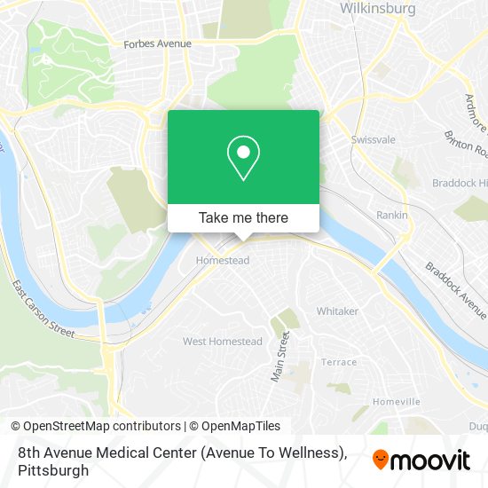 Mapa de 8th Avenue Medical Center (Avenue To Wellness)