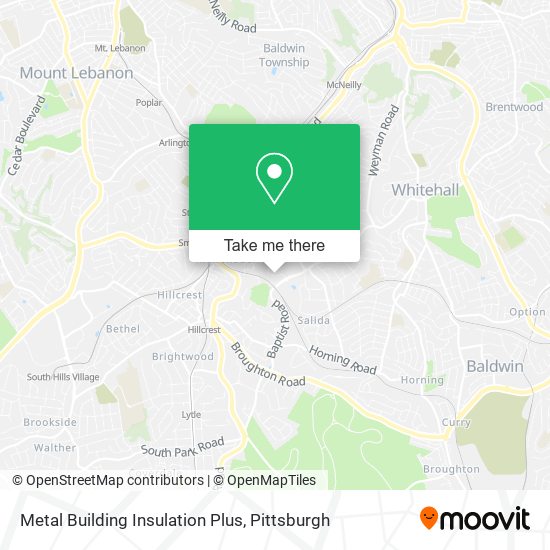Mapa de Metal Building Insulation Plus