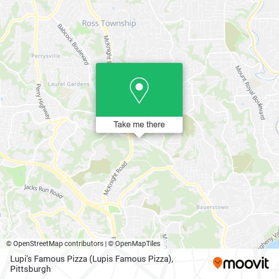 Lupi's Famous Pizza (Lupis Famous Pizza) map