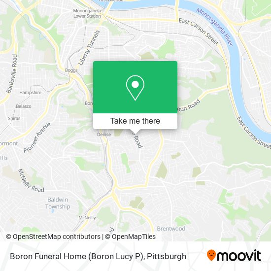 Boron Funeral Home (Boron Lucy P) map