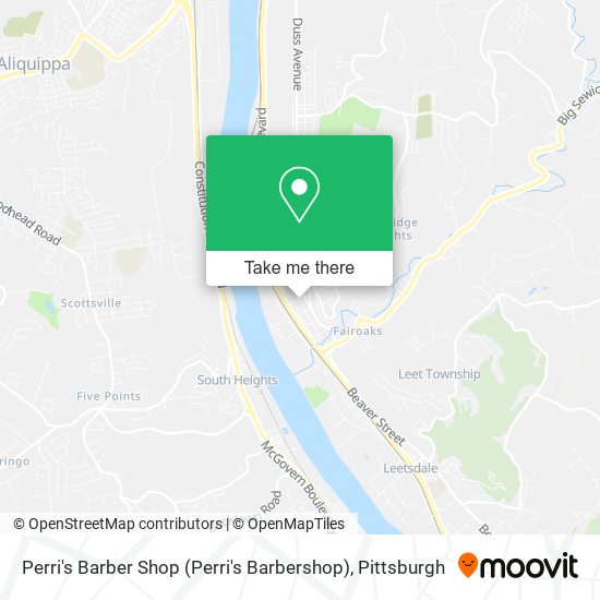 Perri's Barber Shop (Perri's Barbershop) map
