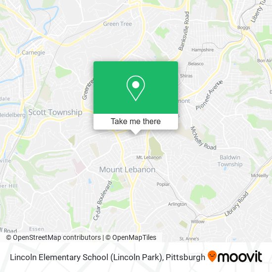 Lincoln Elementary School (Lincoln Park) map