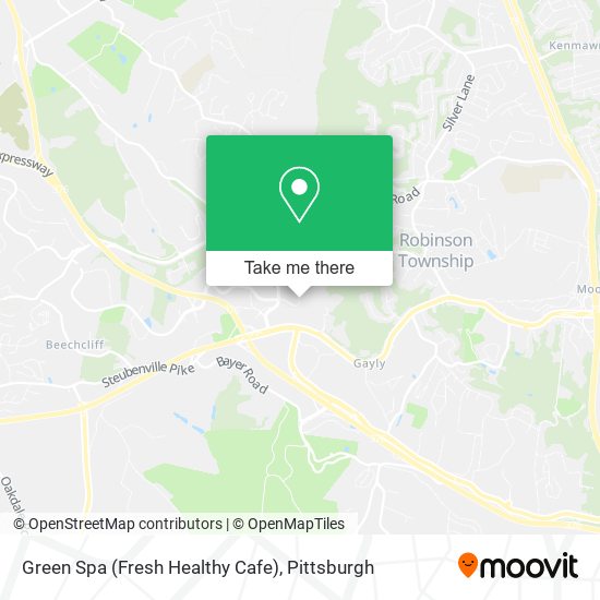 Green Spa (Fresh Healthy Cafe) map