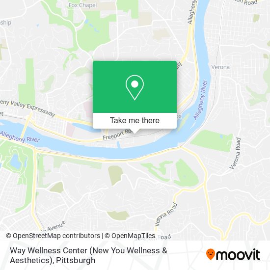 Mapa de Way Wellness Center (New You Wellness & Aesthetics)