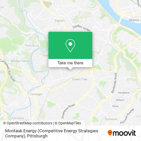Montauk Energy (Competitive Energy Strategies Company) map