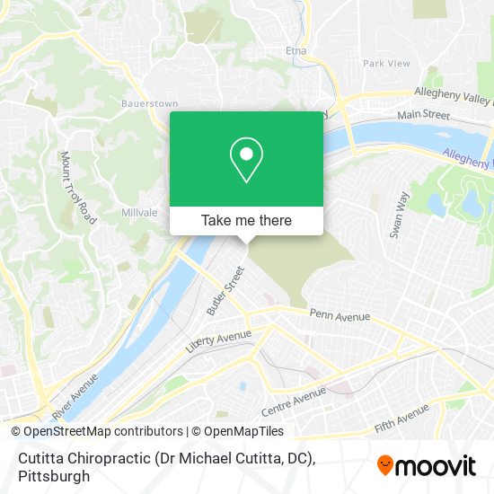 Cutitta Chiropractic (Dr Michael Cutitta, DC) map