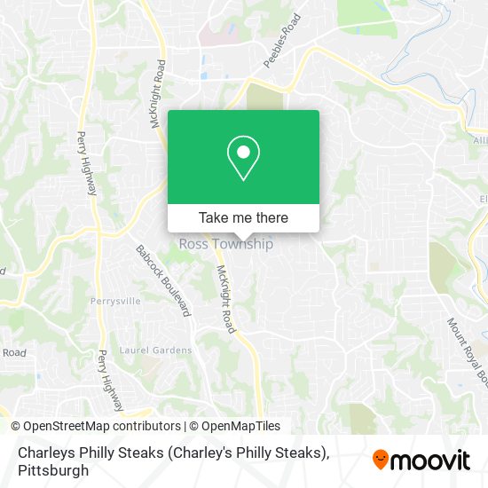 Charleys Philly Steaks (Charley's Philly Steaks) map