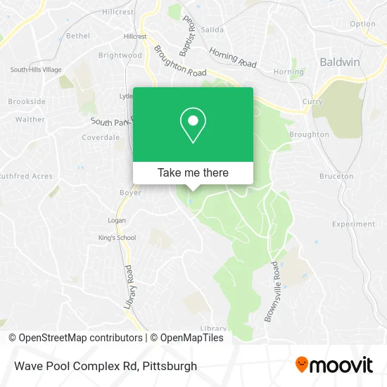 Wave Pool Complex Rd map