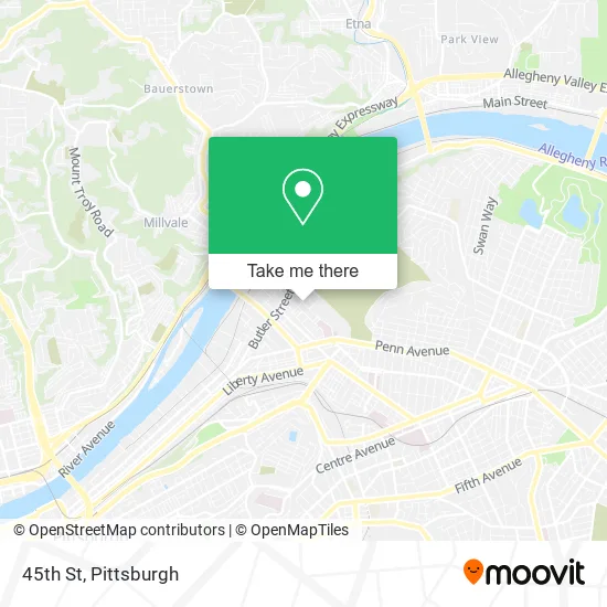 45th St map