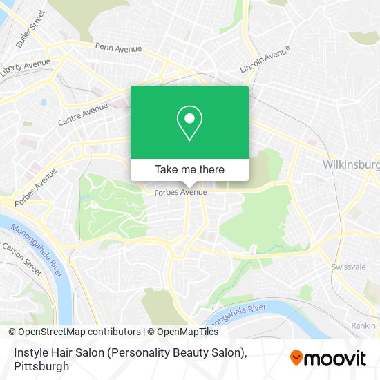 Instyle Hair Salon (Personality Beauty Salon) map