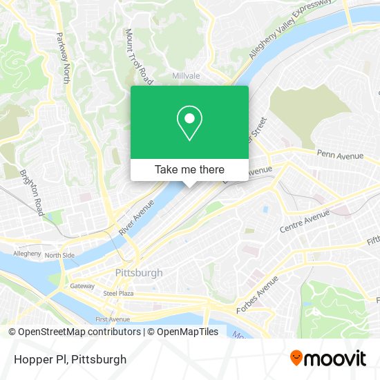 Hopper Pl map