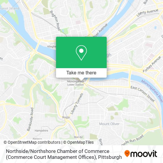 Mapa de Northside / Northshore Chamber of Commerce (Commerce Court Management Offices)