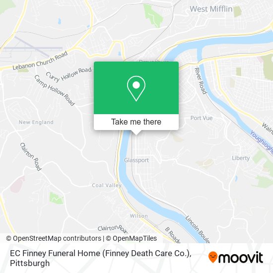 EC Finney Funeral Home (Finney Death Care Co.) map