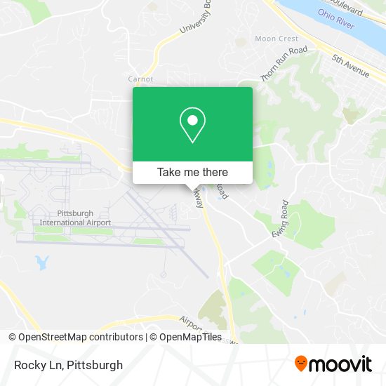 Rocky Ln map