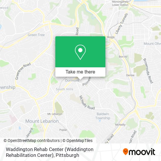 Waddington Rehab Center (Waddington Rehabilitation Center) map