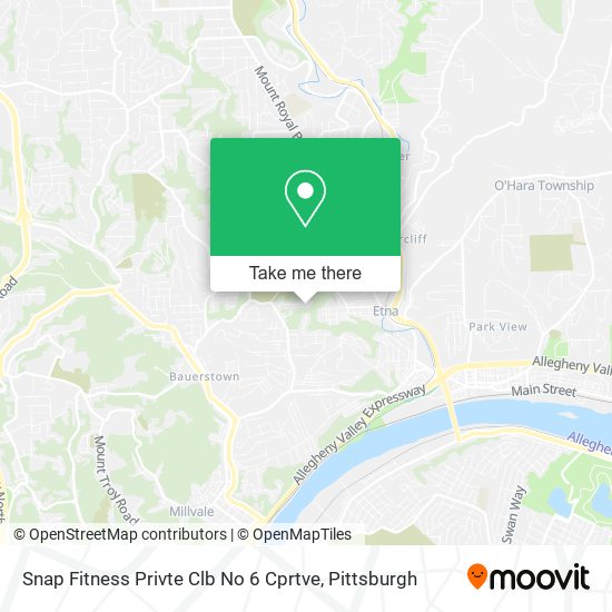 Snap Fitness Privte Clb No 6 Cprtve map