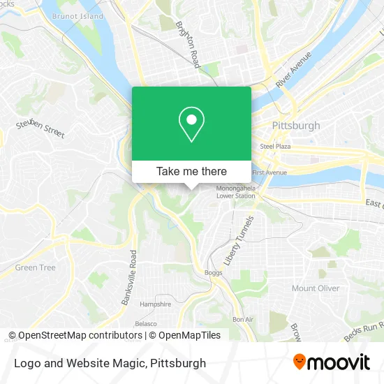 Logo and Website Magic map