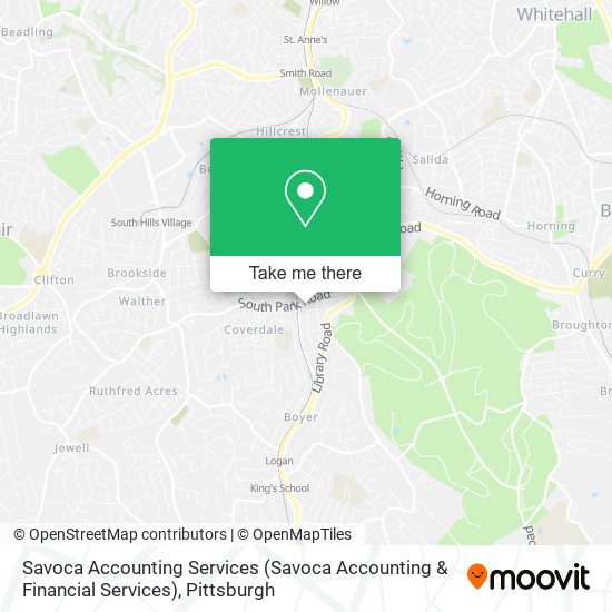 Savoca Accounting Services map