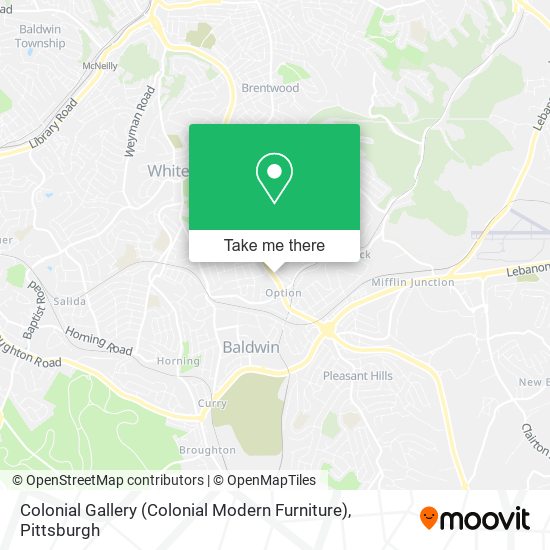 Colonial Gallery (Colonial Modern Furniture) map