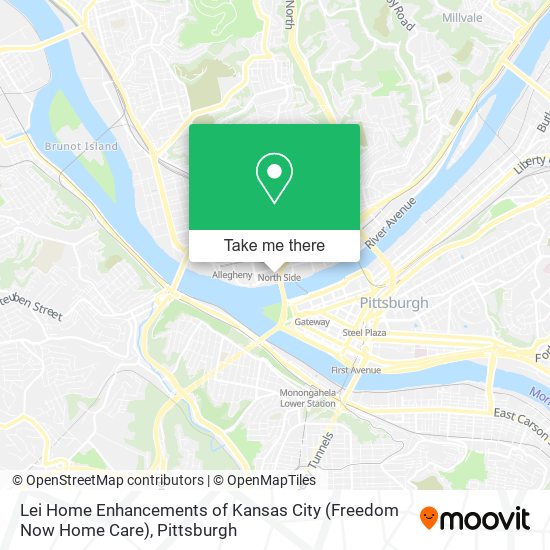 Mapa de Lei Home Enhancements of Kansas City (Freedom Now Home Care)