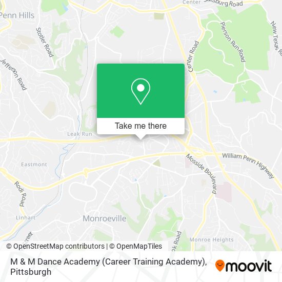 M & M Dance Academy (Career Training Academy) map