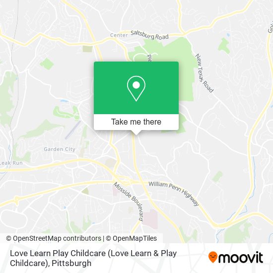 Mapa de Love Learn Play Childcare