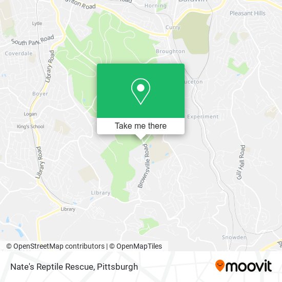 Mapa de Nate's Reptile Rescue