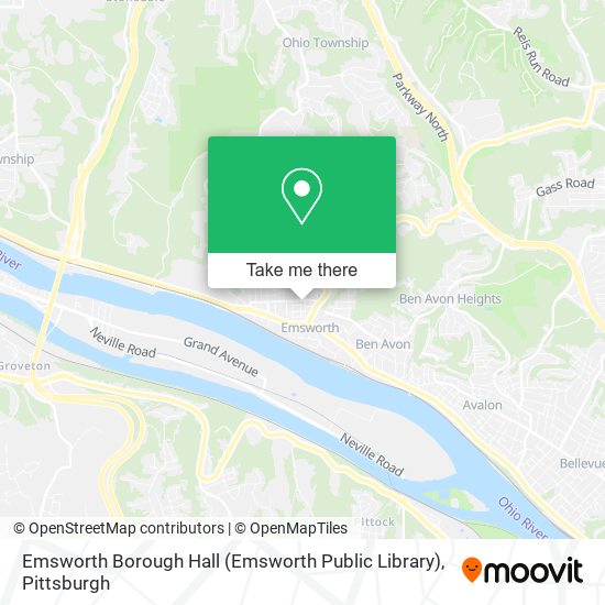 Mapa de Emsworth Borough Hall (Emsworth Public Library)