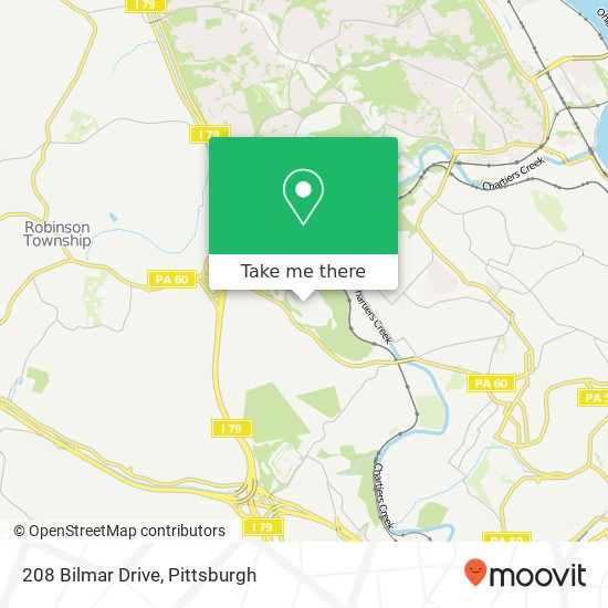 208 Bilmar Drive map
