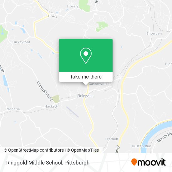 Mapa de Ringgold Middle School