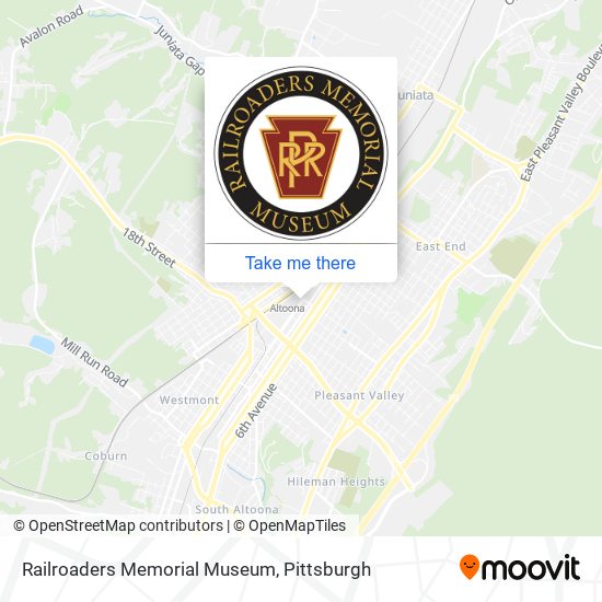 Mapa de Railroaders Memorial Museum