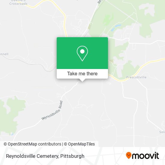Mapa de Reynoldsville Cemetery