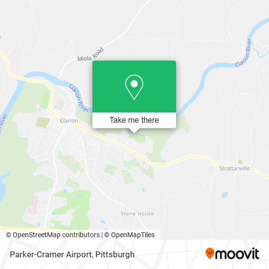 Parker-Cramer Airport map