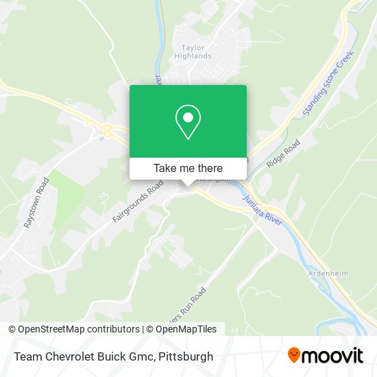 Team Chevrolet Buick Gmc map