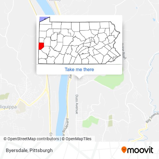 Byersdale map