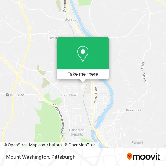 Mount Washington map