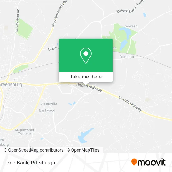 Pnc Bank map