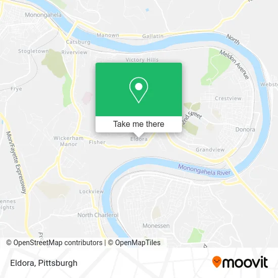 Eldora map