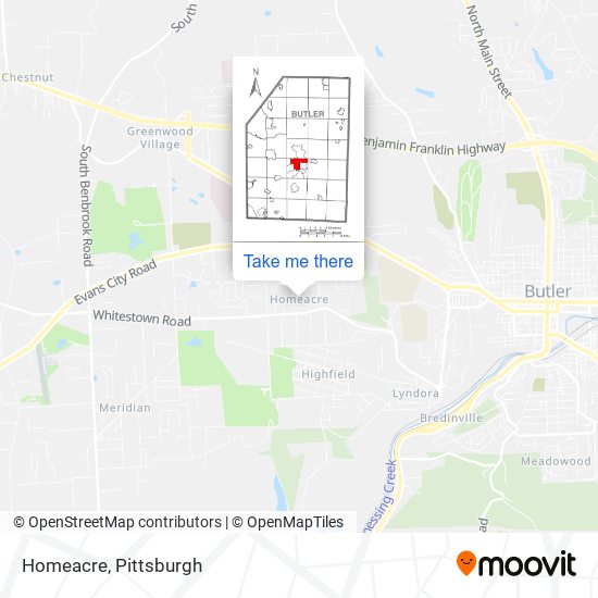 Homeacre map