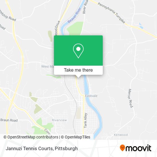 Mapa de Jannuzi Tennis Courts