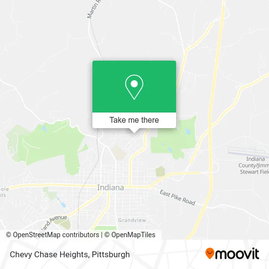 Chevy Chase Heights map