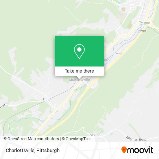 Mapa de Charlottsville
