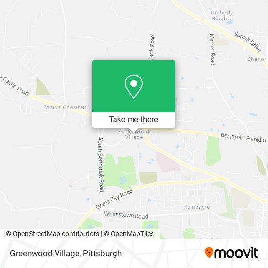 Greenwood Village map