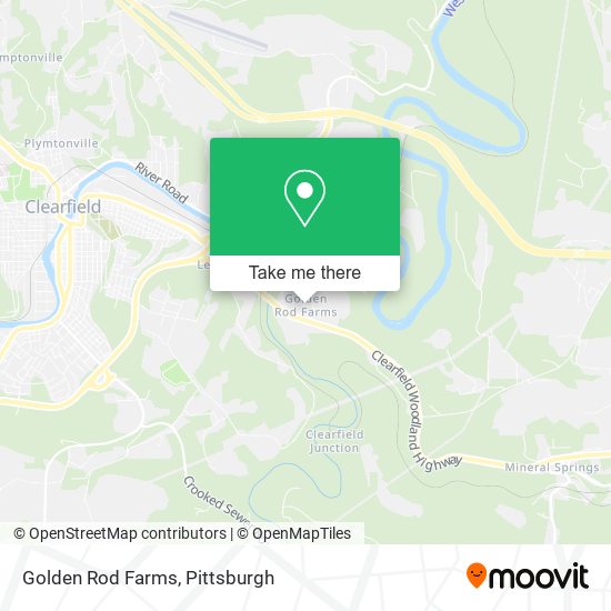 Golden Rod Farms map
